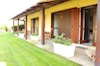 Camere dell'agriturismo con vista giardino Camere dell'agriturismo con vista giardino
