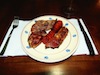 Secondo: Arrosto Misto di Carne alla Brace dolce tipico