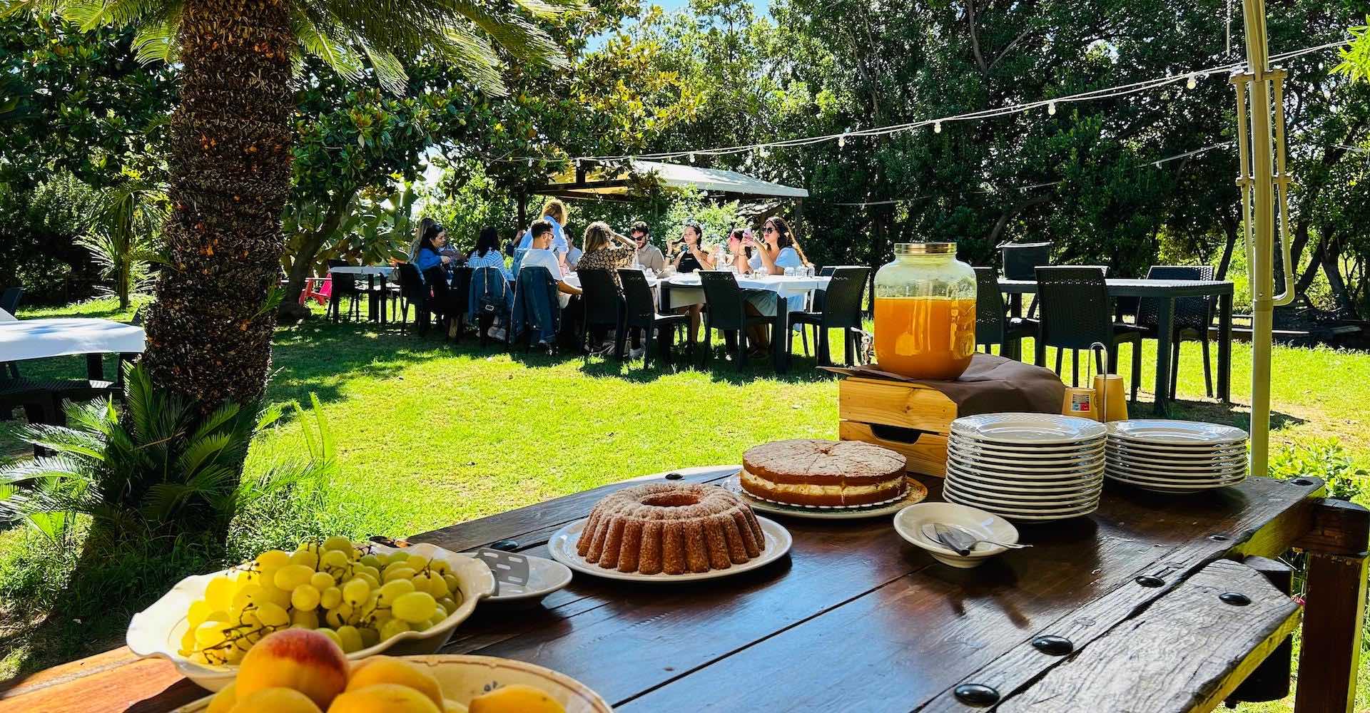 Agritusimo vicno al mare di sabbia per bambini