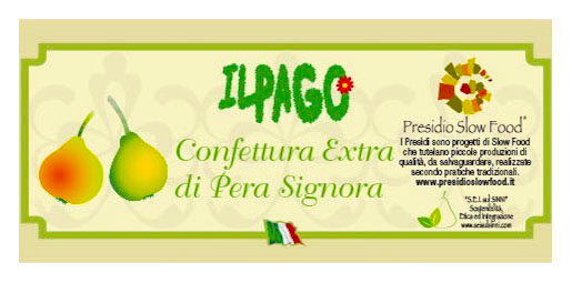 Confettura Extra di Pera Signora Presidio Slow Food